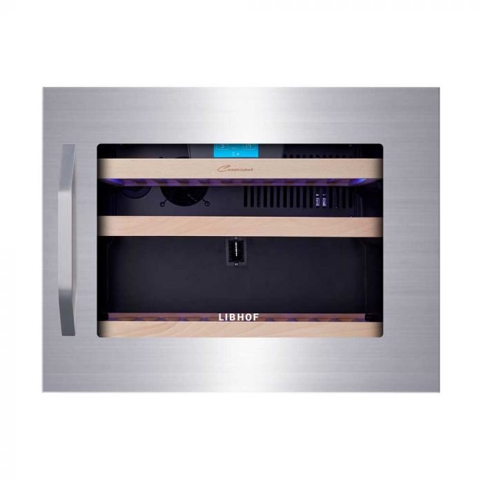 Встраиваемый винный холодильник Libhof CK-21 Silver