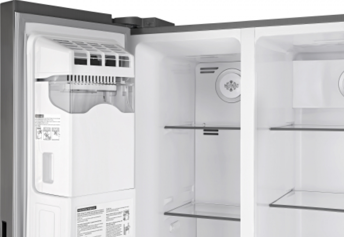 Холодильник Weissgauff WSBS 695 NFX Inverter Ice Maker 430 194 в магазине «На диване» в Хабаровске  — Выгодная цена
