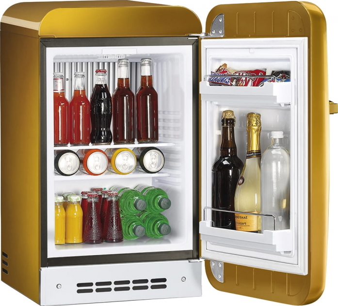 Минибар Smeg FAB5RDGO5 в магазине «На диване» в Хабаровске  — Выгодная цена