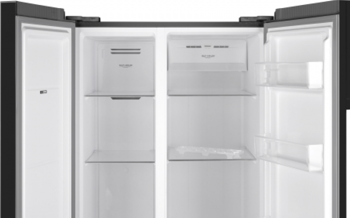 Холодильник Weissgauff WSBS 600 BeG NoFrost Inverter в магазине «На диване» в Хабаровске  — Выгодная цена
