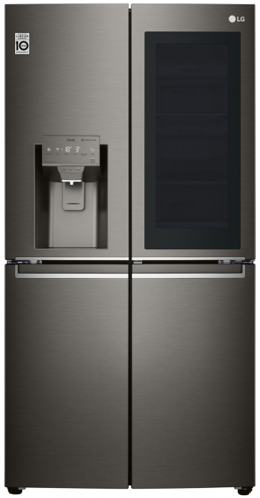 Холодильник LG GR-X24FMKBL черный