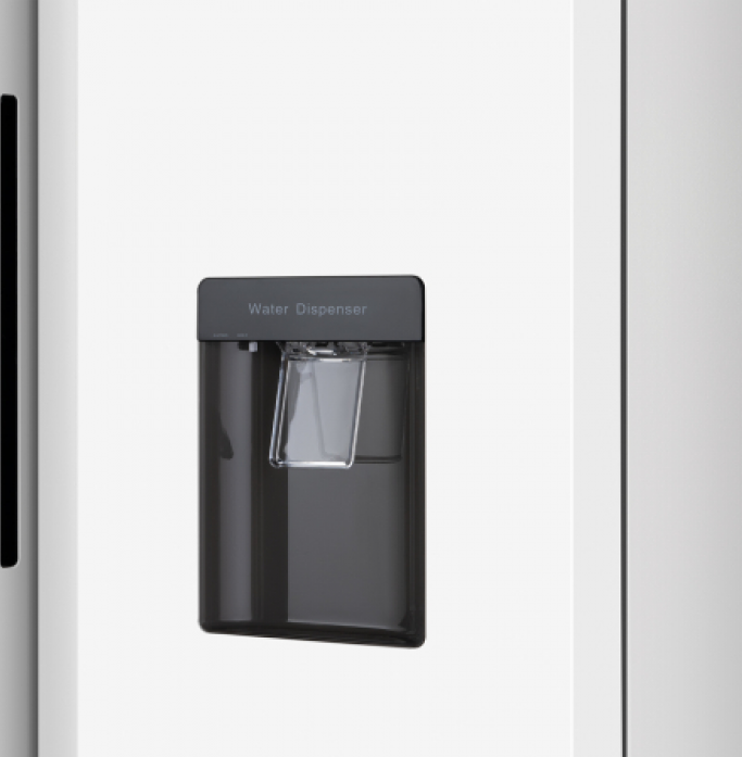 Холодильник Weissgauff WSBS 600 W NoFrost Inverter Water Dispenser 431 524 в магазине «На диване» в Хабаровске  — Выгодная цена