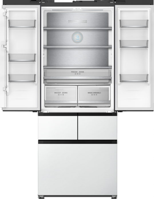 Холодильник Weissgauff WFD 450 Built-in Inverter NoFrost White в магазине «На диване» в Хабаровске  — Выгодная цена