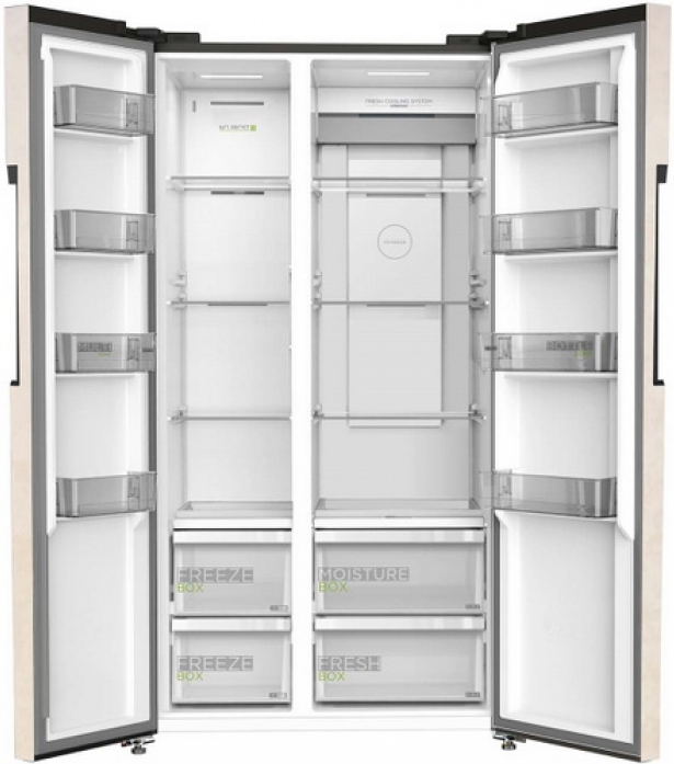 Холодильник Side-by-Side Midea MRS518SFNBE2 в магазине «На диване» в Хабаровске  — Выгодная цена