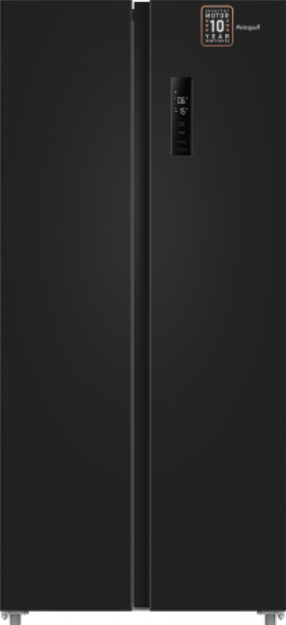 Холодильник Weissgauff WSBS 500 Inverter NoFrost Black 433 047