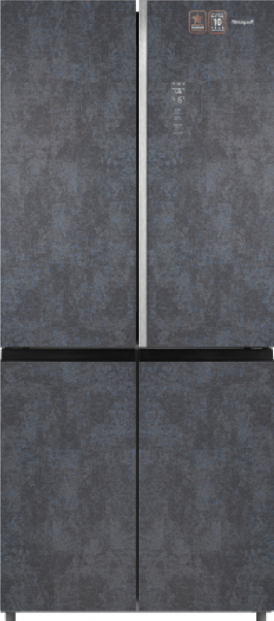Холодильник Weissgauff WCD 590 NoFrost Inverter Premium Biofresh Rock Glass
