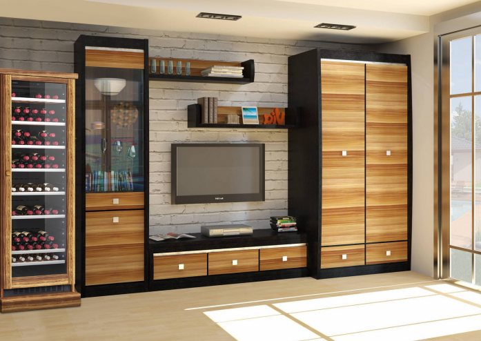 Винный шкаф DOMETIC C125G Wooden Zebrano в магазине «На диване» в Хабаровске  — Выгодная цена