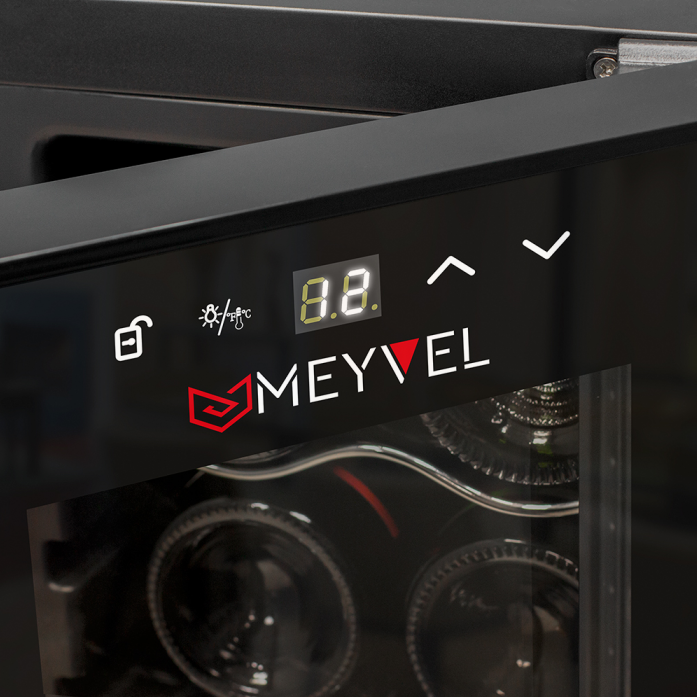 Винный шкаф Meyvel MV12-CBD1 в магазине «На диване» в Хабаровске  — Выгодная цена
