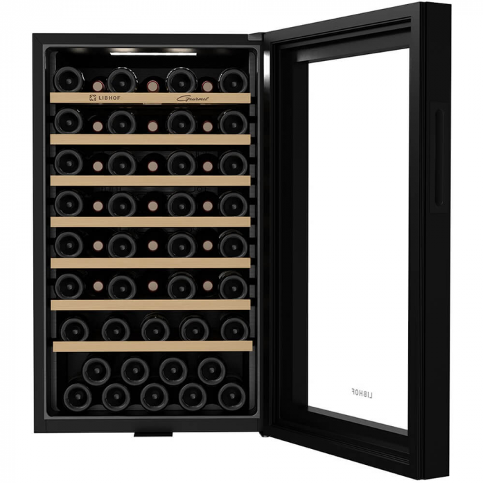 Винный шкаф Libhof GM-56 black в магазине «На диване» в Хабаровске  — Выгодная цена