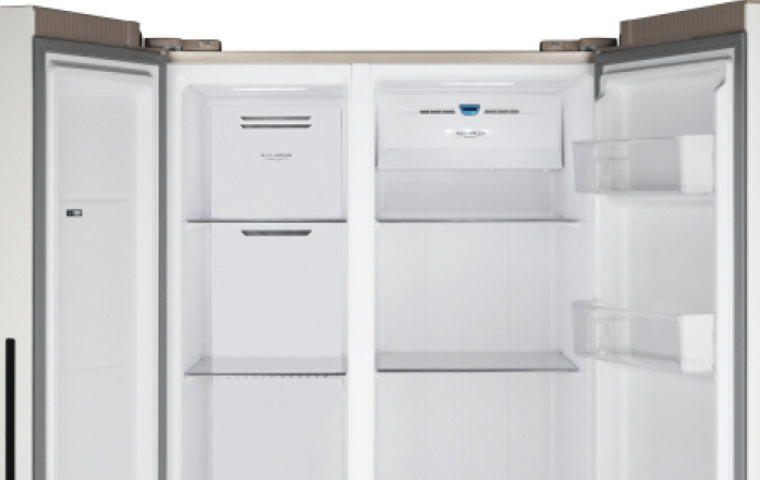Холодильник Weissgauff WSBS 600 Be NoFrost Inverter в магазине «На диване» в Хабаровске  — Выгодная цена