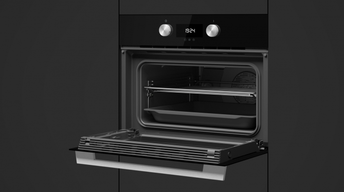 Компактный духовой шкаф Teka HLC 8400 Night River Black в магазине «На диване» в Хабаровске  — Выгодная цена