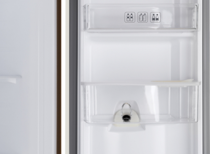 Холодильник Weissgauff Холодильник Weissgauff WSBS 600 Be NoFrost Inverter Water Dispenser 431527 в магазине «На диване» в Хабаровске  — Выгодная цена