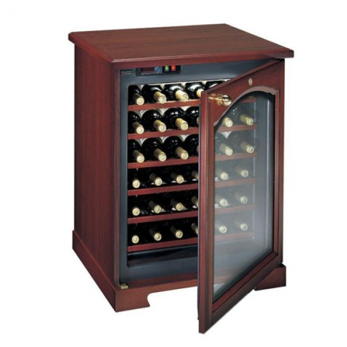 Винный шкаф IP Industrie CL72 Classic Twin (цвет - красное дерево)