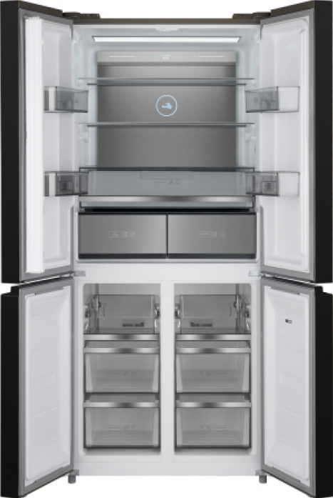 Холодильник Weissgauff WCD 590 NoFrost Inverter Premium Biofresh Rock Glass в магазине «На диване» в Хабаровске  — Выгодная цена