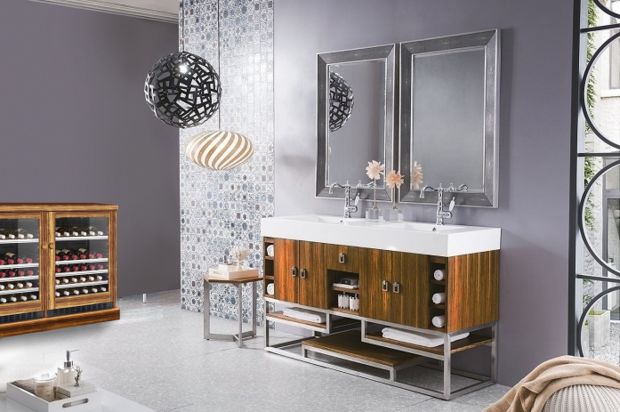 Винный шкаф DOMETIC C50G Double Wooden Zebrano в магазине «На диване» в Хабаровске  — Выгодная цена