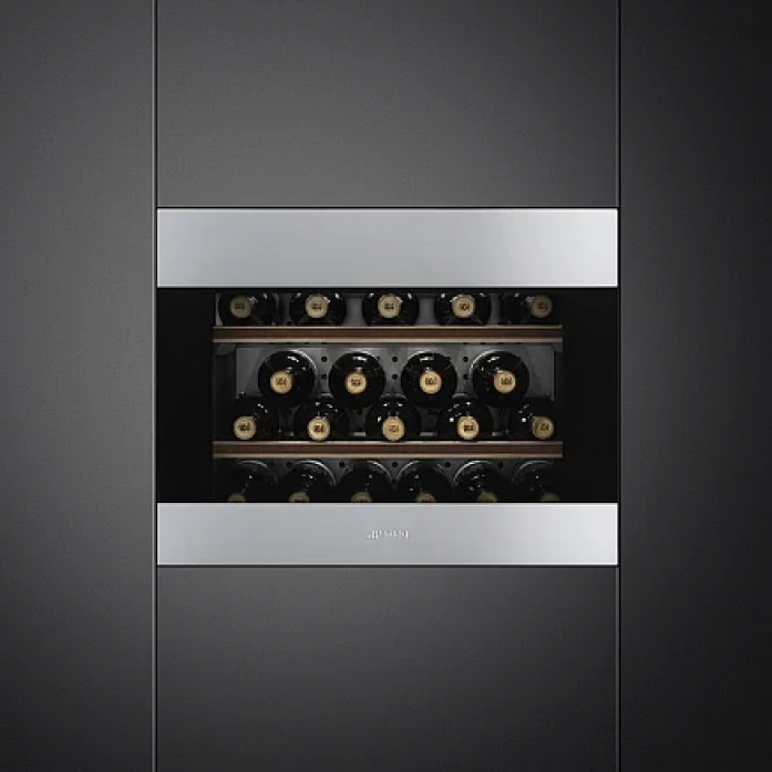 Встраиваемый винный шкаф Smeg CVI320XE в магазине «На диване» в Хабаровске  — Выгодная цена