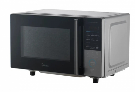 Микроволновая печь Midea EM720CFR-BG черный/серый в магазине «На диване» в Хабаровске  — Выгодная цена