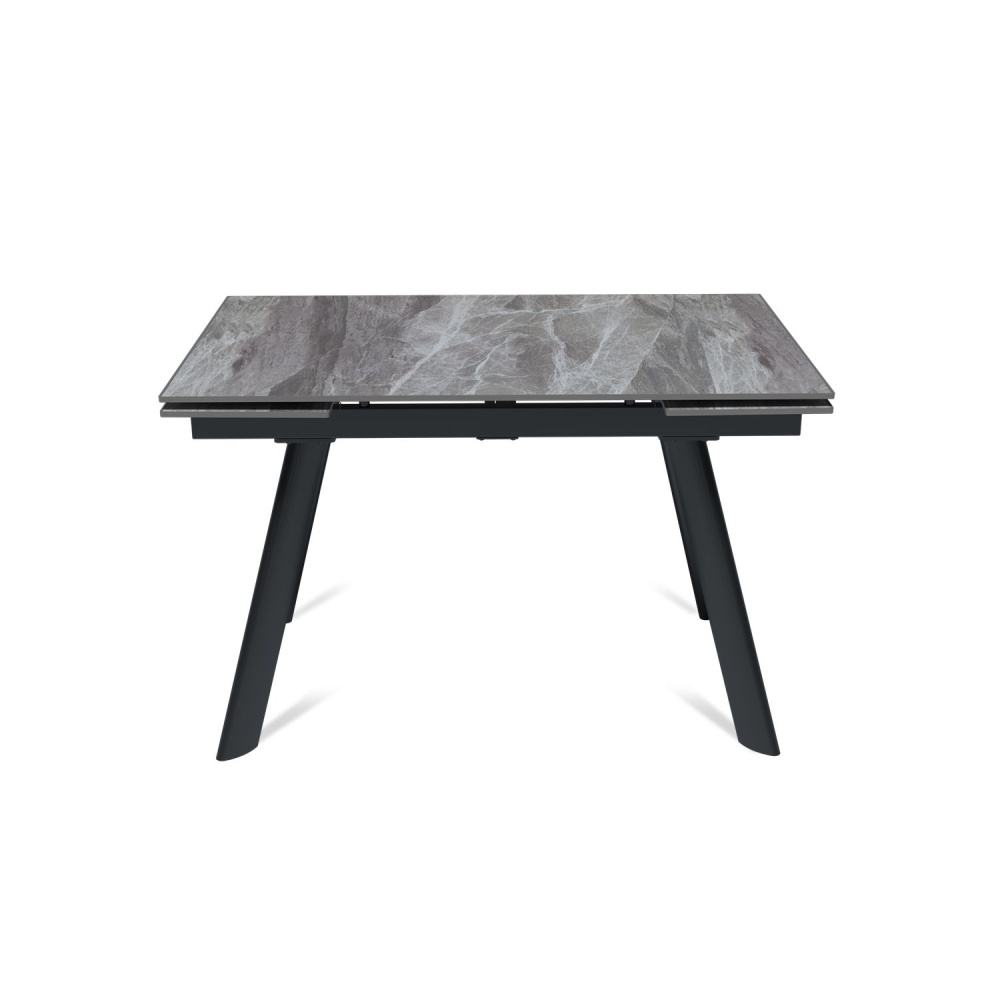 Стол раскладной Stone (120+30+30), керамика глянцевая Italian Light Grey в магазине «На диване» в Хабаровске  — Выгодная цена