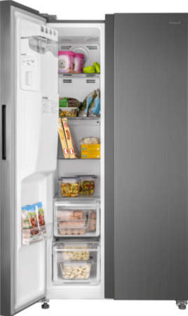 Холодильник Weissgauff WSBS 695 NFX Inverter Ice Maker 430 194 в магазине «На диване» в Хабаровске  — Выгодная цена