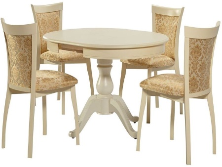 Стул «Тулон» мягкий, Андрис Вензель 160 беж, слоновая кость в магазине «На диване» в Хабаровске  — Выгодная цена