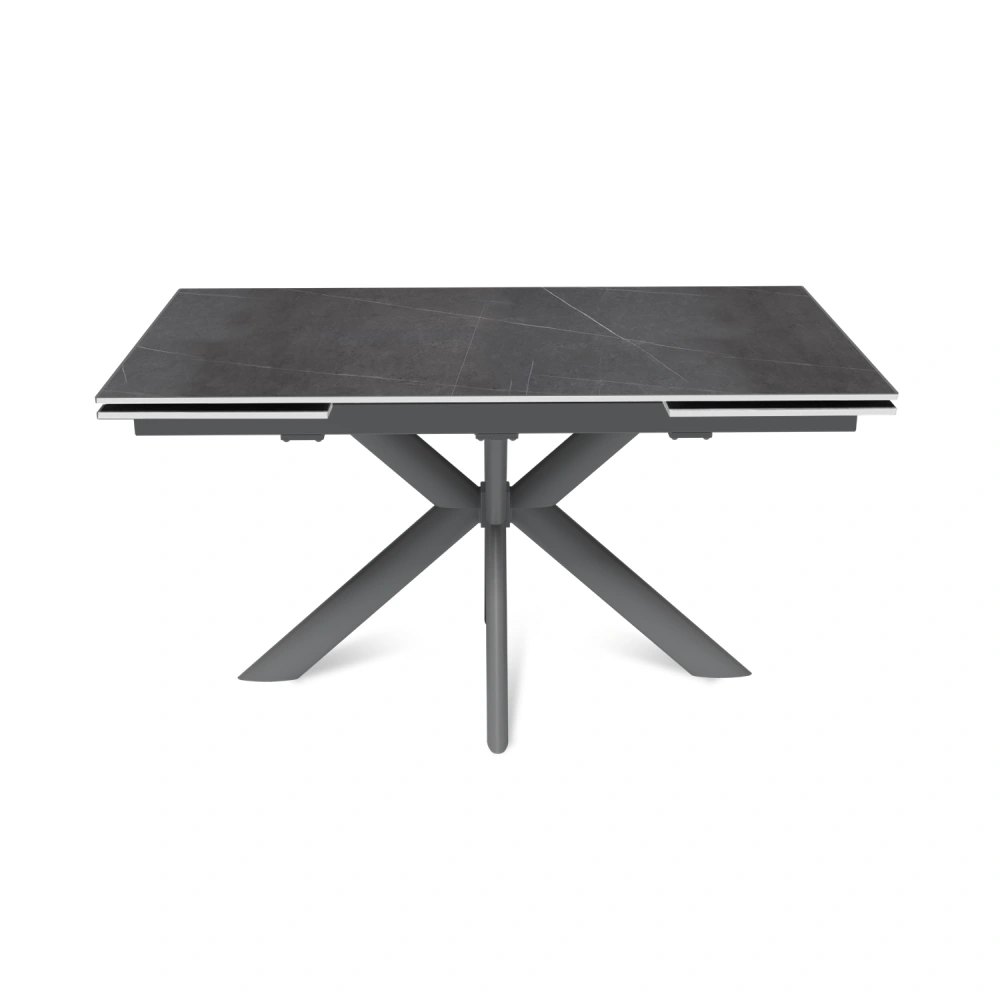 Стол раскладной Strong (140+40+40), керамика матовая Armani Grey в магазине «На диване» в Хабаровске  — Выгодная цена