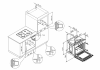 Газовый духовой шкаф Zigmund & Shtain BN 19.504 S в магазине «На диване» в Хабаровске  — Выгодная цена