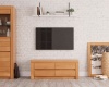 Тумба Dreamline под ТВ Мальмо бук-белый 130х51х52