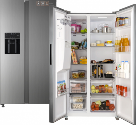 Холодильник Weissgauff WSBS 695 NFX Inverter Ice Maker 430 194 в магазине «На диване» в Хабаровске  — Выгодная цена